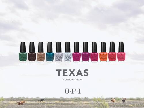 OPI Texas: tutta la nuova collezione smalti