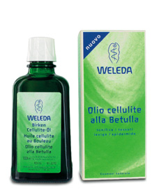 Olio anti-cellulite alla betulla di Weleda
