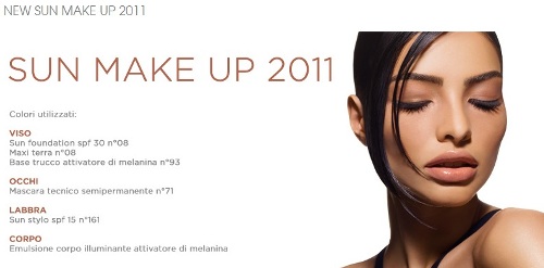 Collezione Sun Make Up 2011 Diego dalla Palma