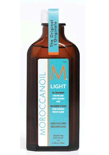 Moroccanoil light prodotto capelli chiari sottili