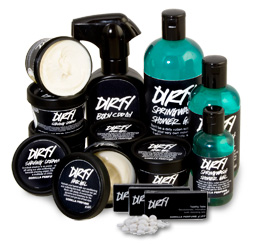 Dirty la nuova linea Lush interamente dedicata agli uomini