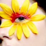 make up mutuato sull'allegria e la leggerezza dei fiori estate 2011