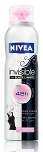 Nivea Deodorante Invisible for Black and White