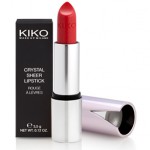 Kiko New Lipstick Crystal Sheer - Glossy Lipstick