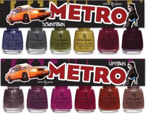 Smalti autunno-inverno 2011: China Glaze Metro