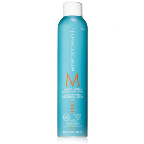 Capelli luminosi con Moroccanoil Luminous Hairspray