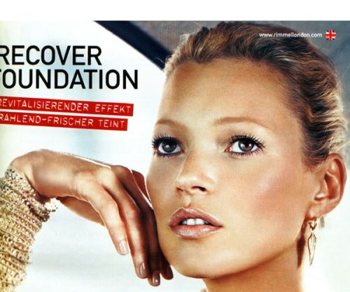 Kate Moss firma una collezione make up per Rimmel