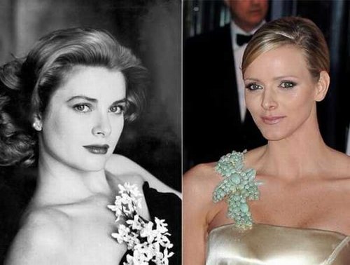 Chi è la più bella del reame? Charlene Wittstock contro Grace Kelly