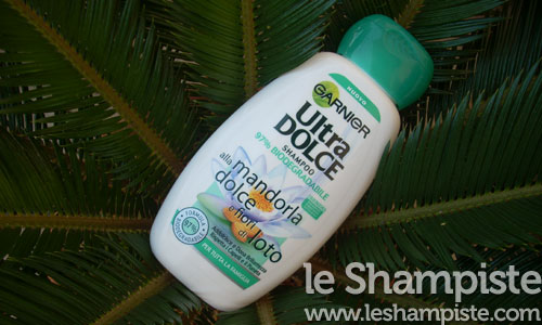 Provato per voi: shampoo bio mandorla dolce e fiori di loto Ultra Dolce Garnier