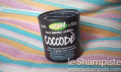 Provato per voi: deodorante Coccodè Lush