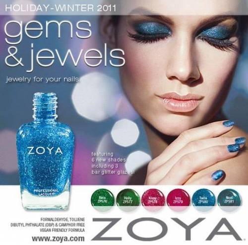 Smalti autunno-inverno 2011-2012: Gems & Jewels Holiday Collection di Zoya