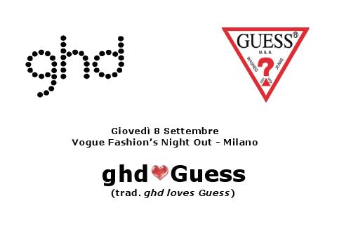 Ghd e Guess: stile e beneficenza a Milano 