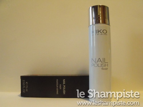 Provato per voi: Nail Polish Fixer di Kiko