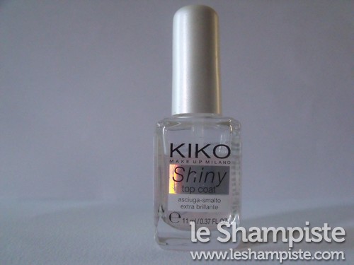 Provato per voi: Shiny Top Coat di Kiko