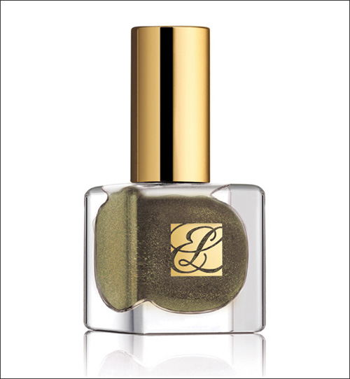 Estee Lauder Modern Mercury Pure Color Nail Lacquer Metallic Sage