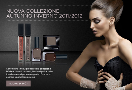 Diego Dalla Palma Divina collezione make up autunno inverno 2011 2012