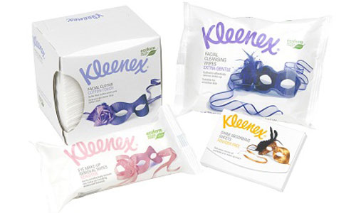 Kleenex skincare, nuova linea viso