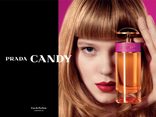 make up candy prada Léa Seydoux