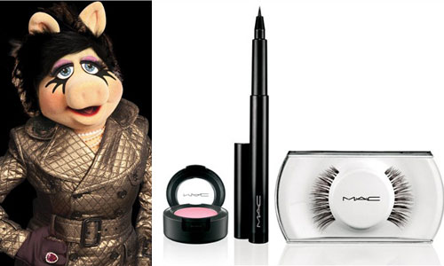 La mini collezione di Miss Piggy per Mac