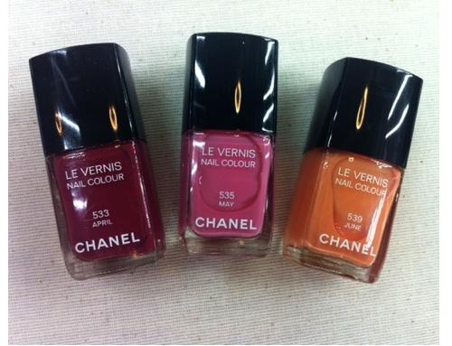 Smalti primavera-estate 2012: tre nuovi smalti per Chanel