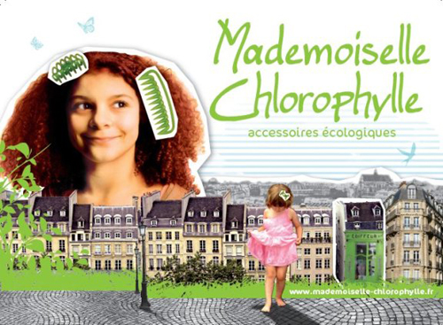 Mademoiselle Chloroplylle accessori capelli biodegradabili