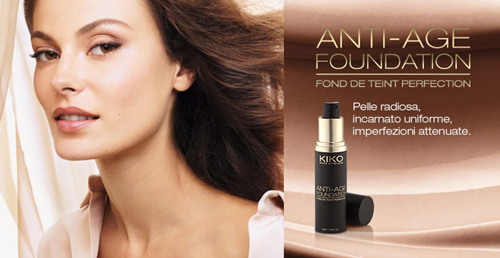 Kiko Anti-Age Foundation Spf15, make up e trattamento per contrastare i segni del tempo