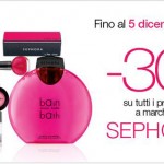 Sephora sconto 30% prodotti marchio