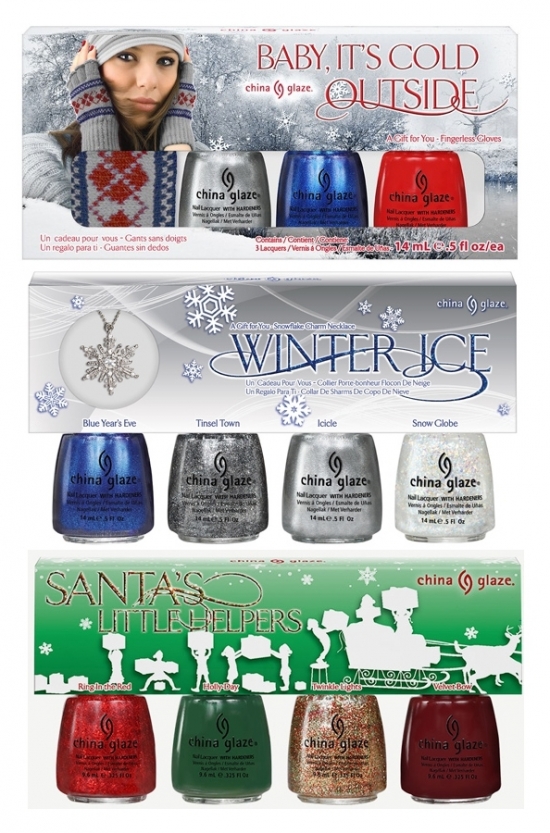 Smalti autunno-inverno 2011: la collezione di Natale di China Glaze