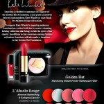 collezione make up Lancome special golden hat beneficenza golden hat foundation kate winslet