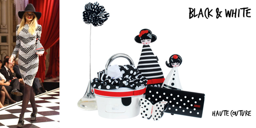 Pupa Haute Couture Christmas Collection 2011 Black & White