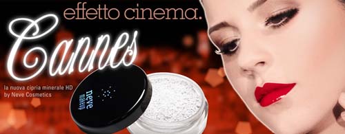 Neve Cosmetics Cannes, la nuova cipria HD