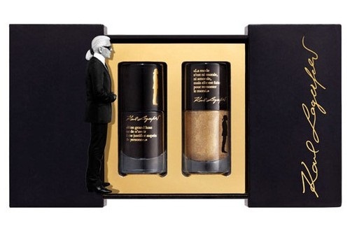 Idee Regalo Natale 2011: duo smalti Karl Lagerfeld