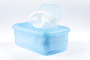 2 Custodie Da Viaggio Porta Salviette Per Bambini - Bianche, Impermeabili - Dispenser Ricaricabile - Mantengono Le Salviette Umide - Per Borsa E Cambio Pannolino - 3