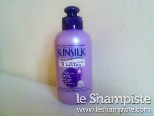 provato voi sunsilk crema lisciante istantanea senza risciacquo