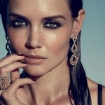 make up katie holmes campagna gioielli h.stern