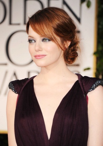 Idee make up San Valentino 2012: copia il look di Emma Stone ai Golden Globes