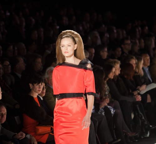 new york fashion week 2012 acconciature carolina herrera