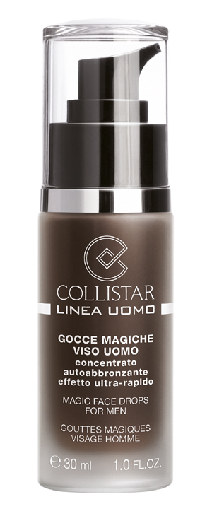 Collistar Gocce Magiche Viso Uomo, autoabbronzante effetto ultra-rapido