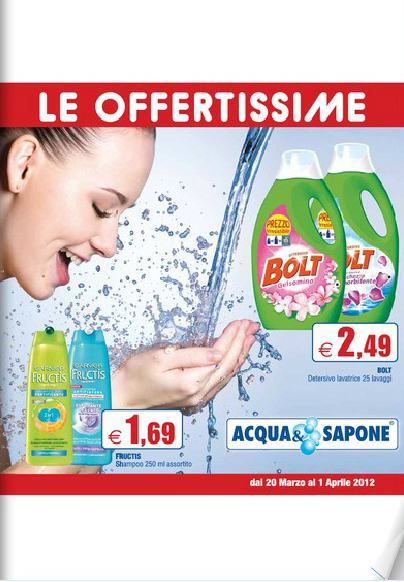 Acqua e Sapone Le Offertissime marzo 2012