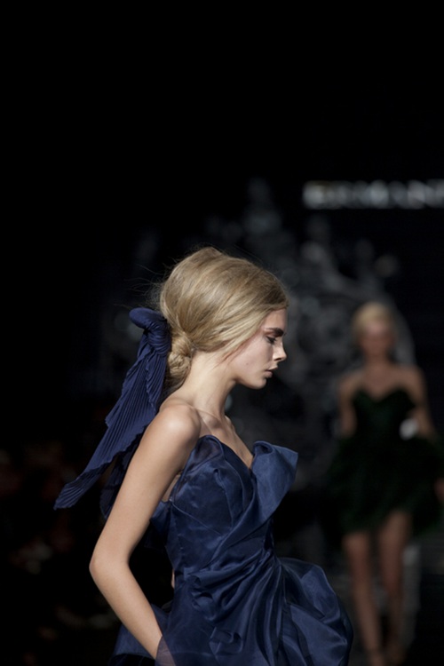 Milano Fashion Week 2012: i capelli delle sfilate di Ermanno Scervino