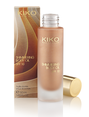 Kiko City Summer Shimmering Body Oil SPF10