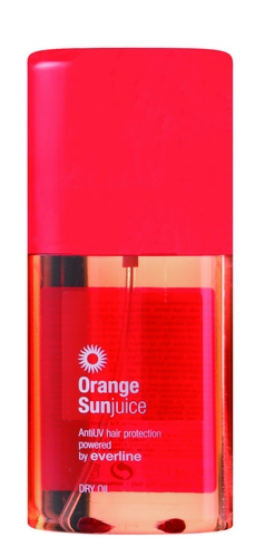 prodotti capelli estate 2012 everline orange sunjuice