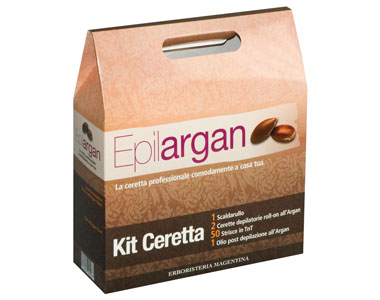 Erboristeria Magentina Epilargan Kit Ceretta