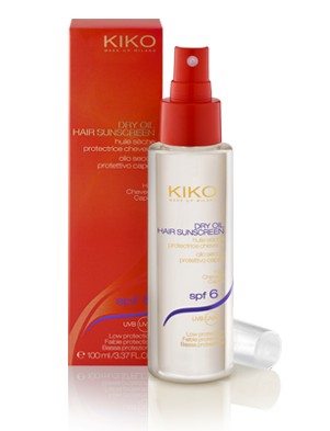 kiko hair care sun treatment capelli esposti sole