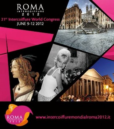 Intercoiffure roma 13 giugno congresso parrucchieri mondo