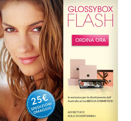 GlossyBox Flash: palette Becca a un prezzo speciale