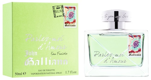 John Galliano Parlez-Moi d’Amour Eau Fraîche recensione