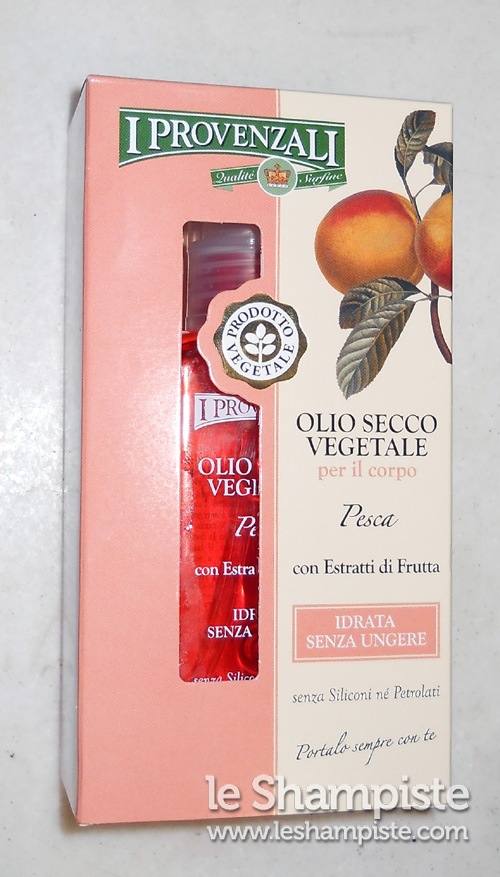 I Provenzali Olio Secco Vegetale Pesca