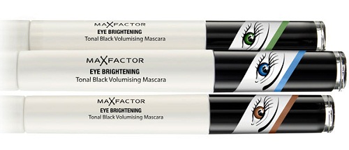 Max Factor Eye Brightening Tonal Black Volumising Mascara, novità 2012