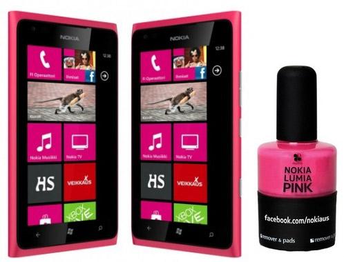 Smalto rosa in arrivo con il Nokia Lumia 900 Pink